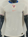 2025/26 France Away White Player Version Soccer Jersey Front