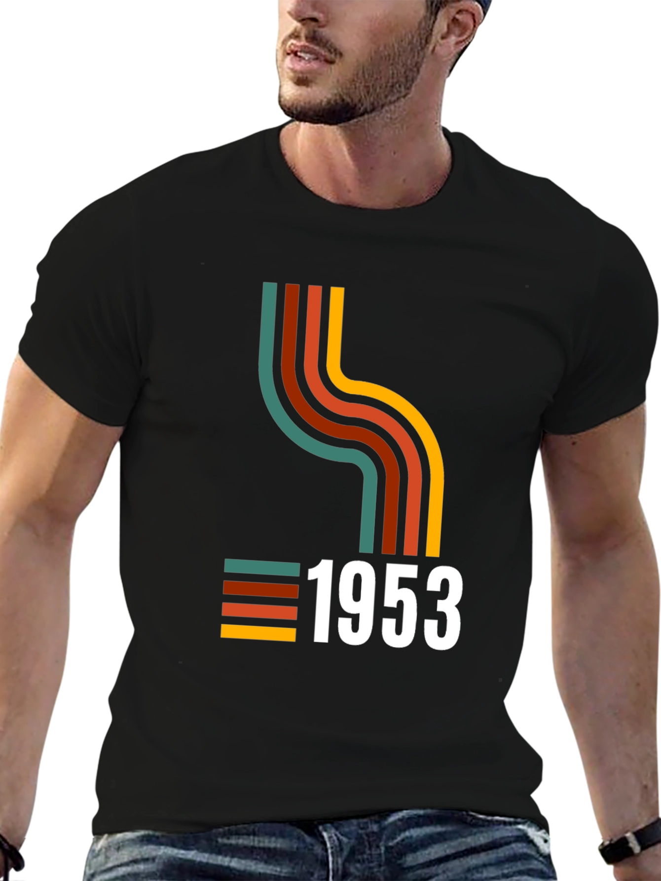 Retro 1953 T-Shirt - Vintage Style Birthday Tee