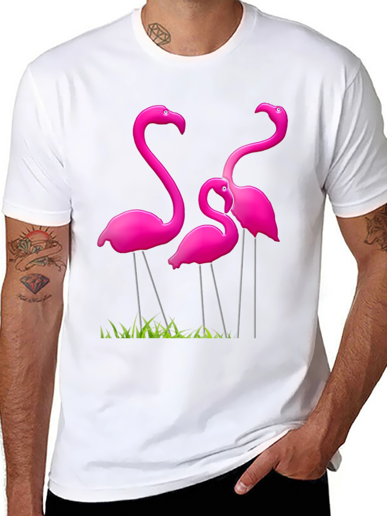 Flamingo T-Shirt - Stylish Bird Design