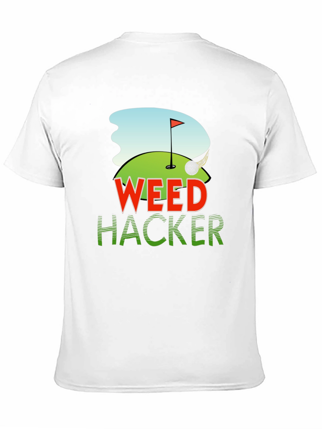 Weed Hacker Golf Graphic Tee