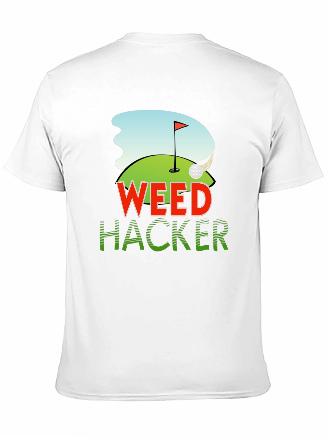 Weed Hacker Golf Graphic Tee