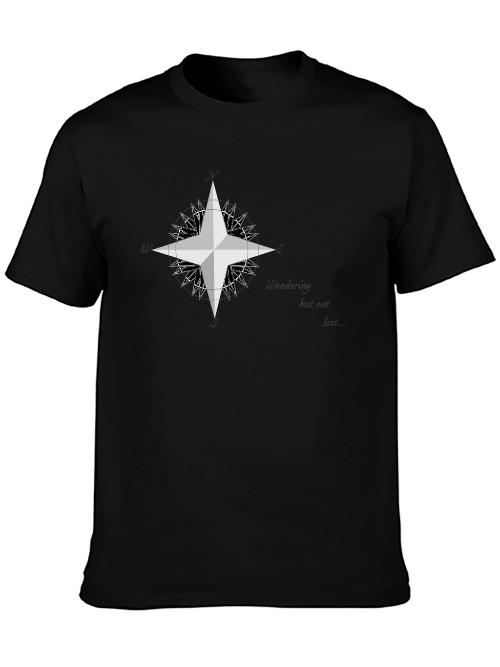 Wandering Compass Graphic T-Shirt