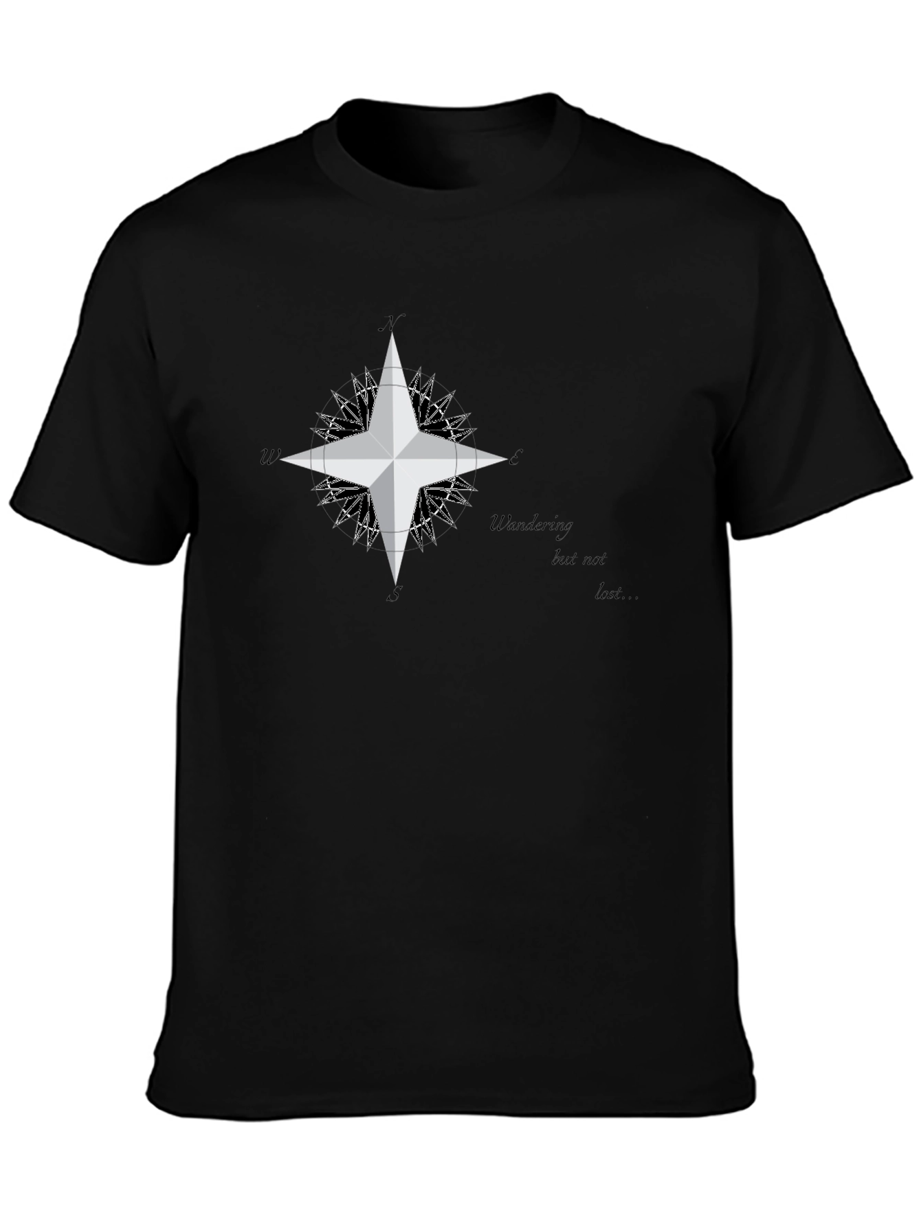 Wandering Compass Graphic T-Shirt