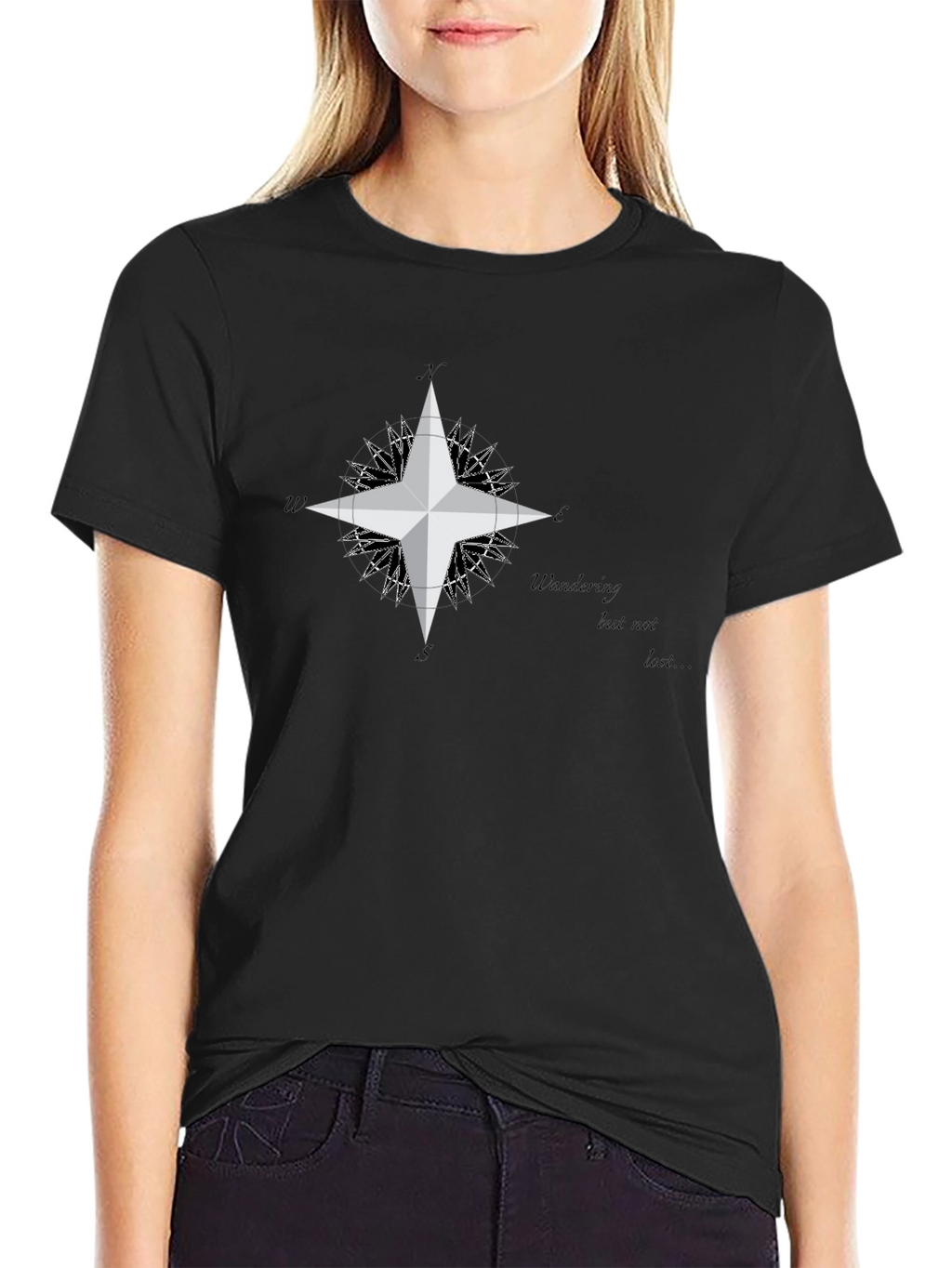 Wandering Compass Graphic T-Shirt