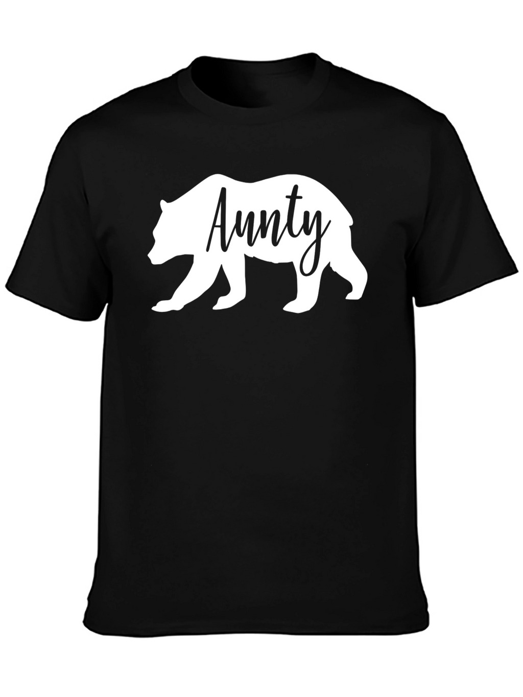 Aunty Bear T-Shirt - Cute Family Matching Tee