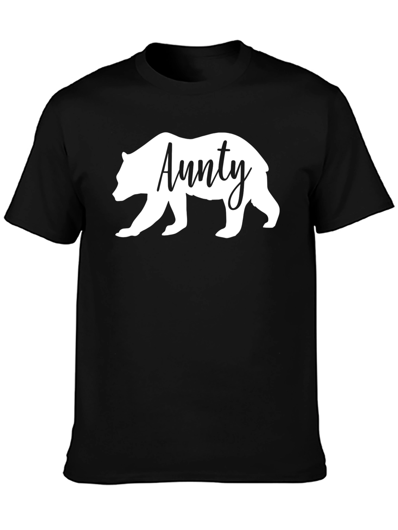 Aunty Bear T-Shirt - Cute Family Matching Tee