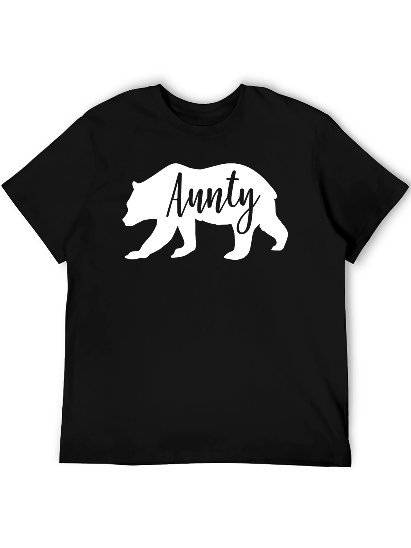 Aunty Bear T-Shirt - Cute Family Matching Tee