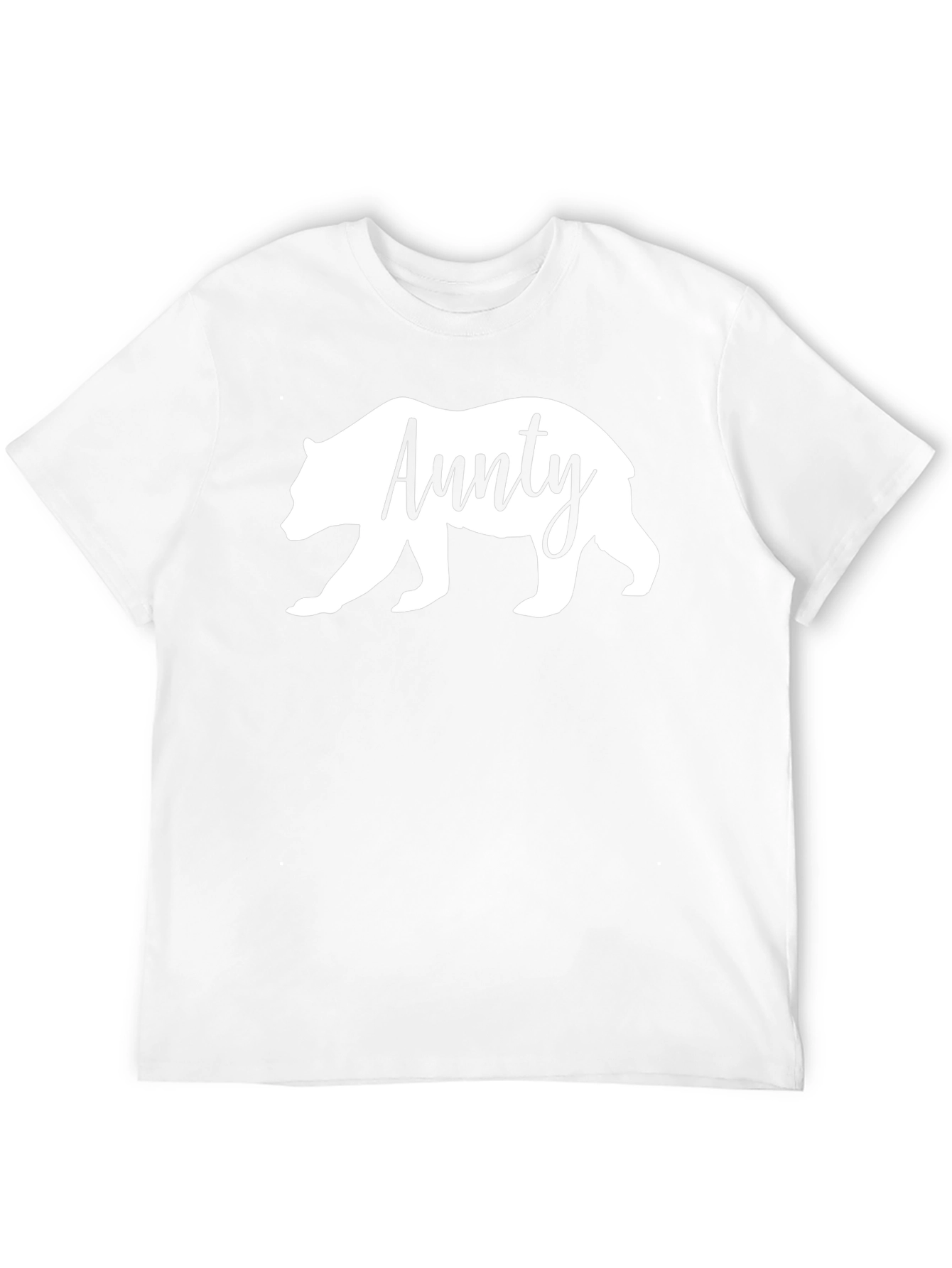 Aunty Bear T-Shirt - Cute Family Matching Tee