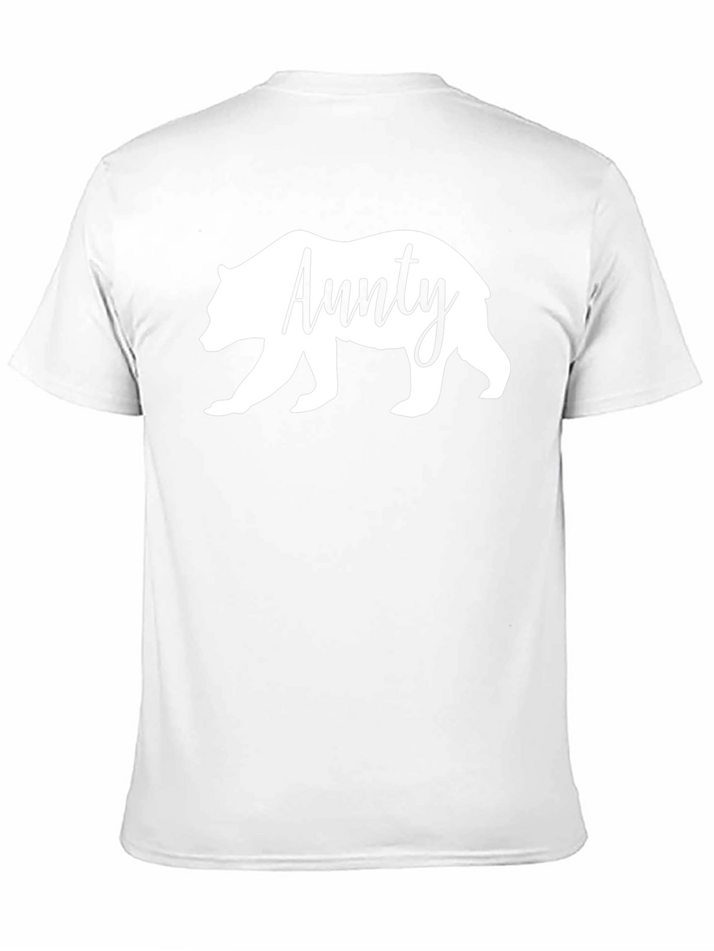 Aunty Bear T-Shirt - Cute Family Matching Tee