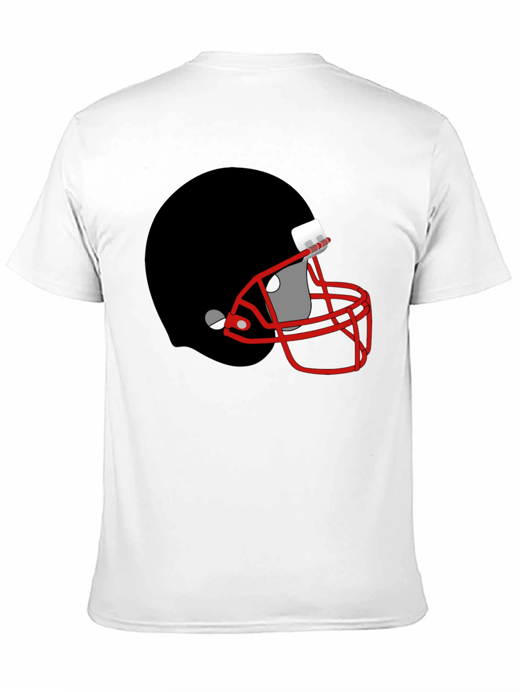 Football Helmet Graphic Tee - Sporty Style