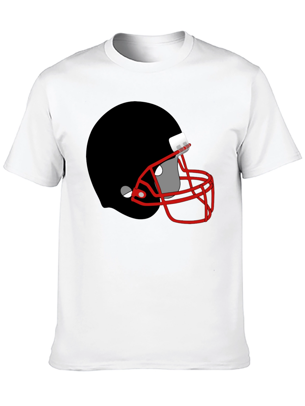 Football Helmet Graphic Tee - Sporty Style