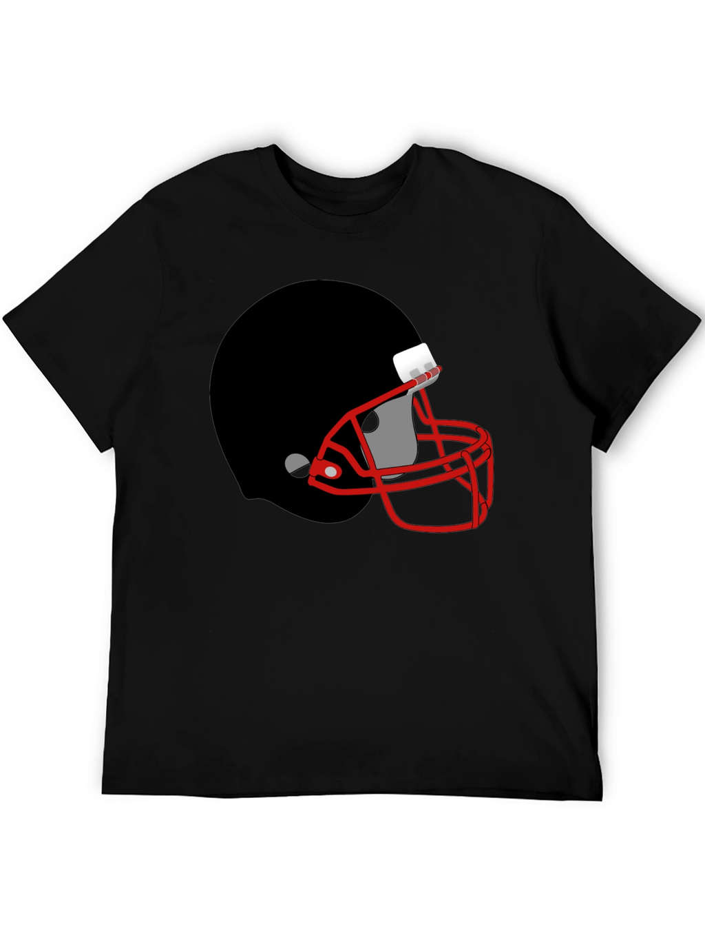 Football Helmet Graphic Tee - Sporty Style
