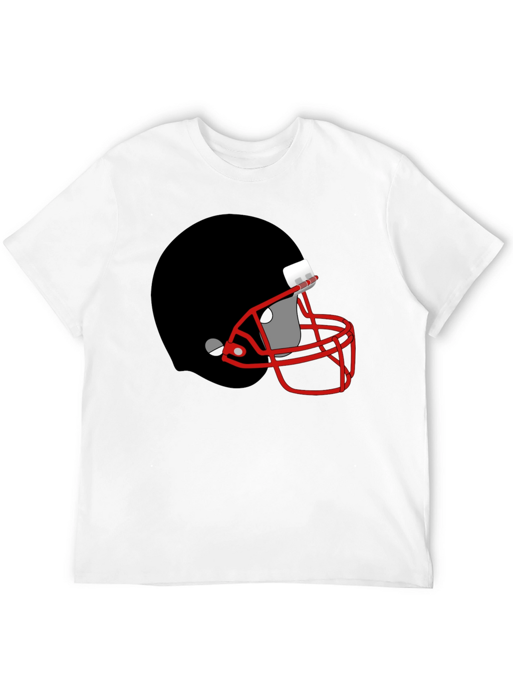 Football Helmet Graphic Tee - Sporty Style