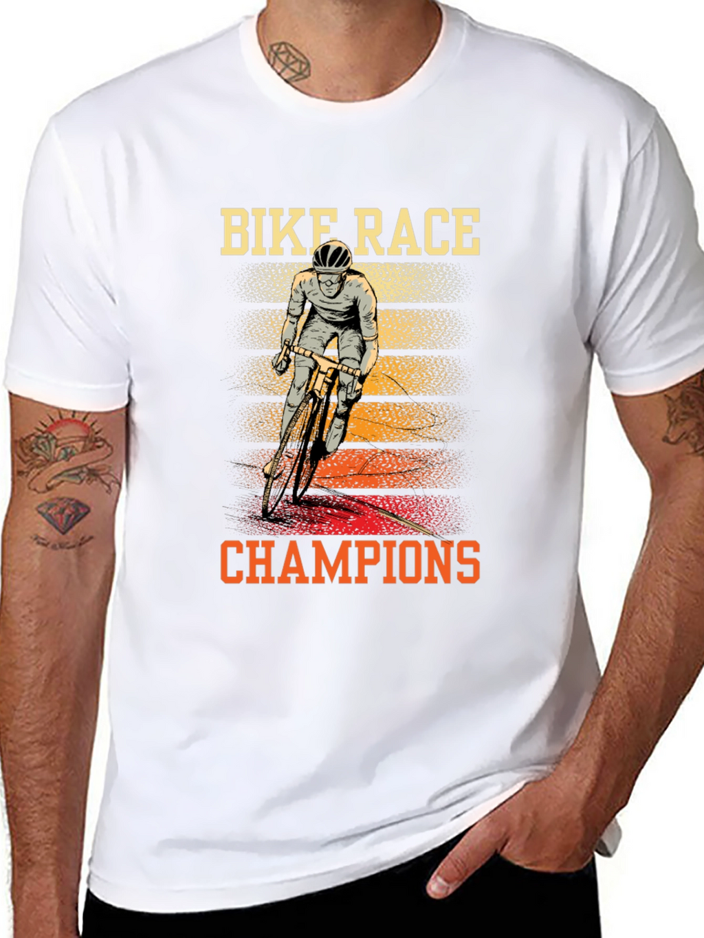 Bike Race Champions Graphic T-Shirt