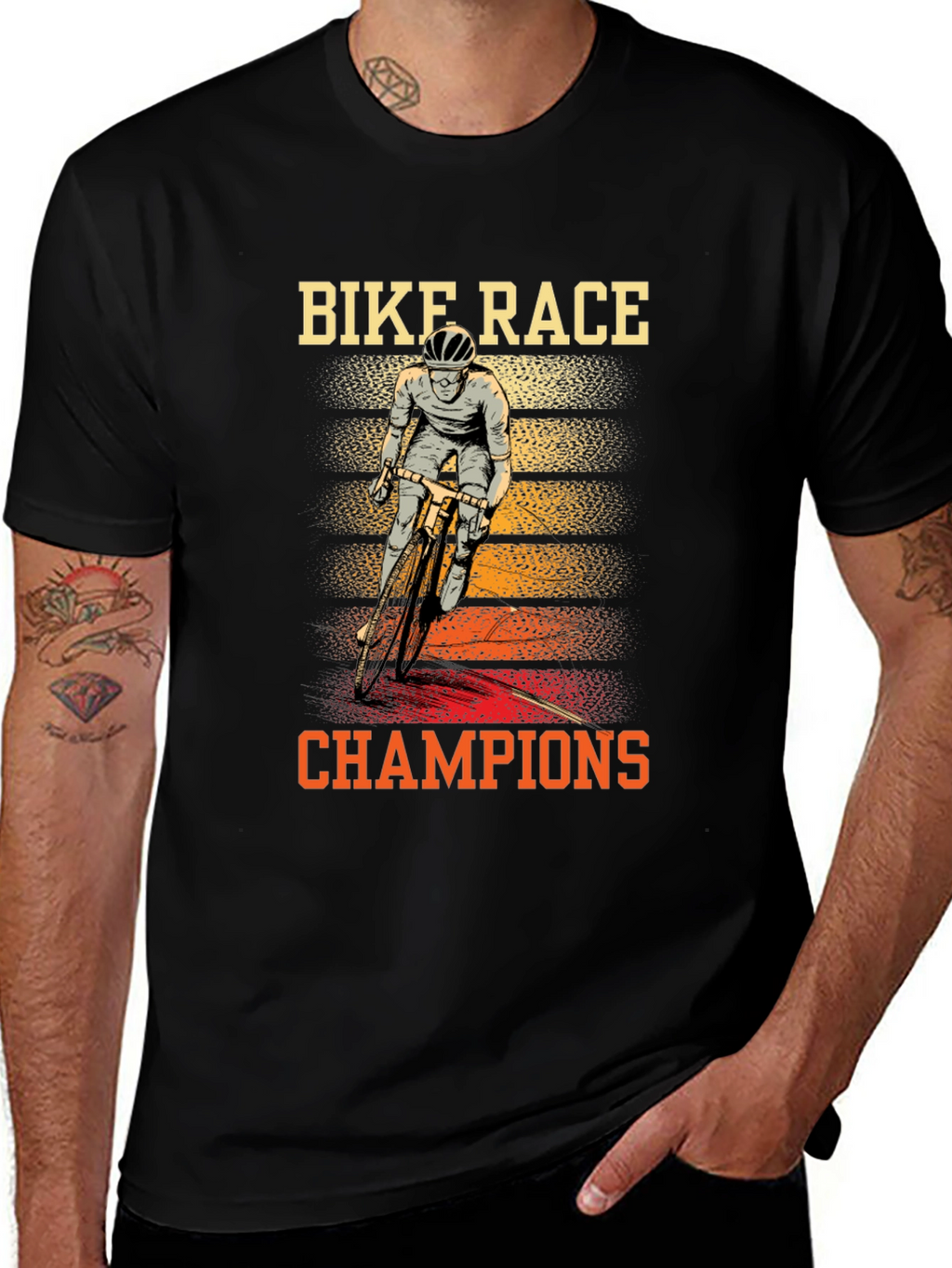 Bike Race Champions Graphic T-Shirt