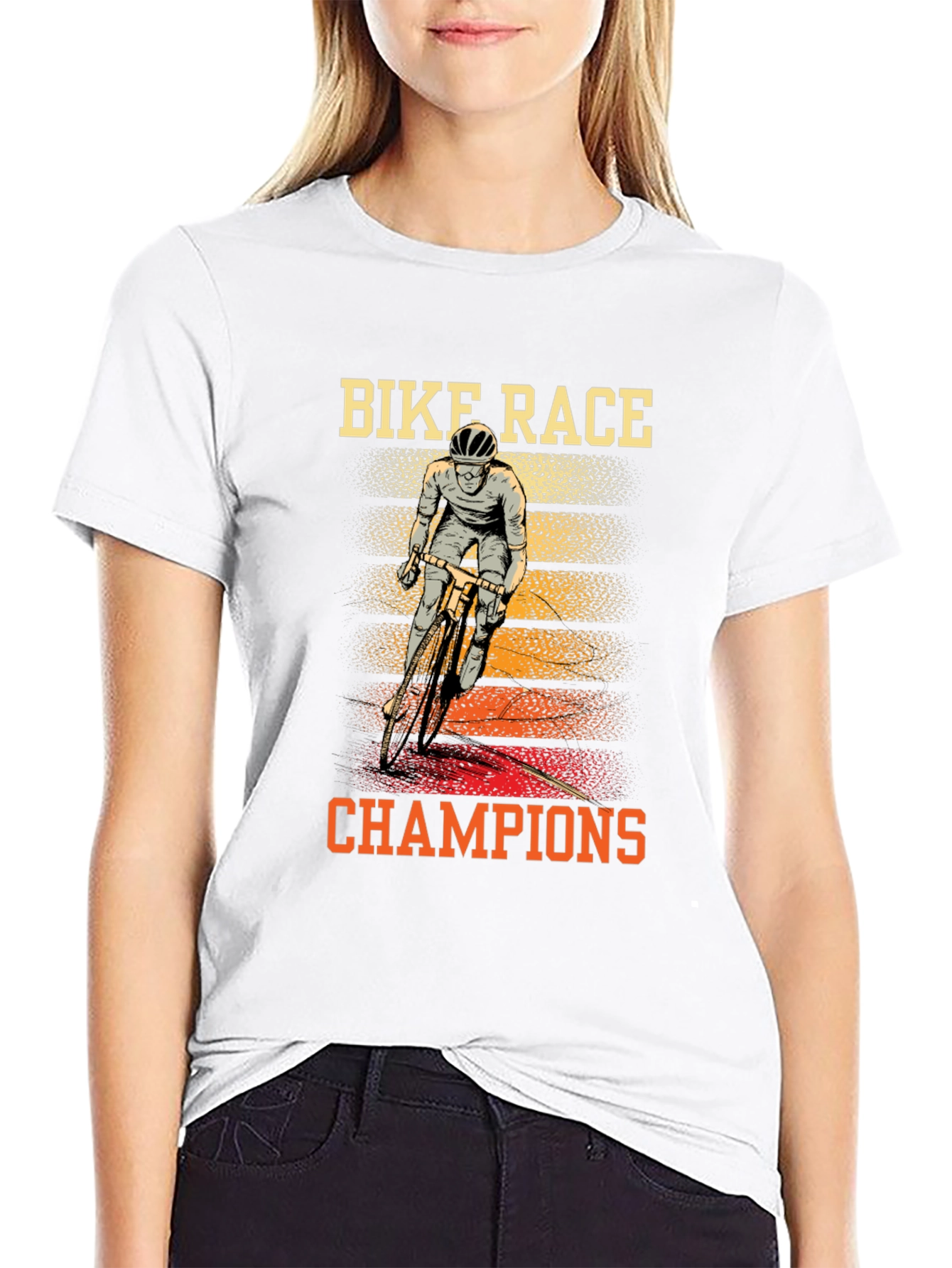 Bike Race Champions Graphic T-Shirt