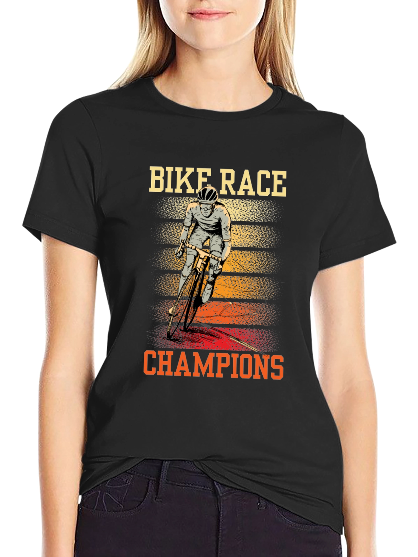 Bike Race Champions Graphic T-Shirt