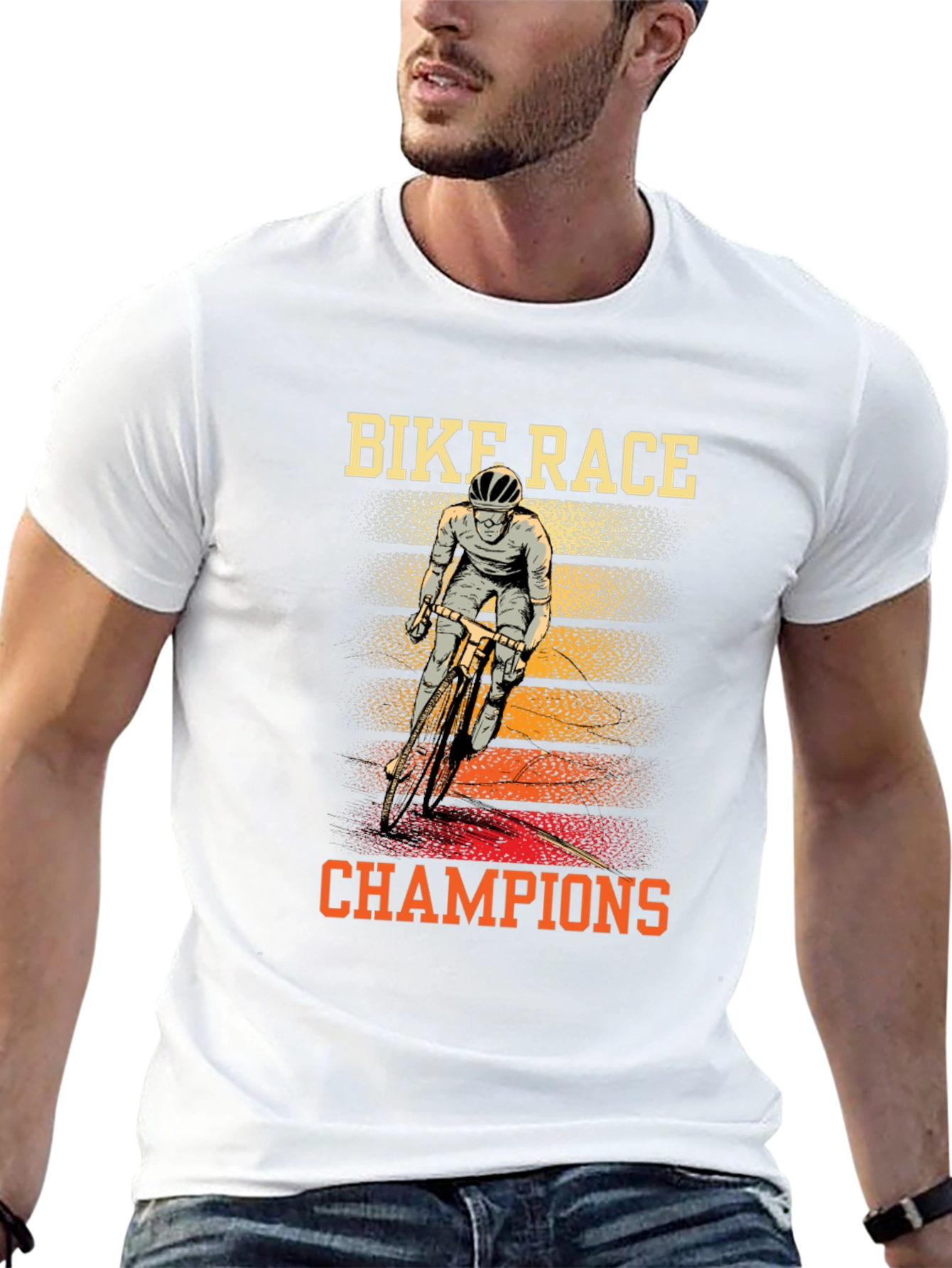 Bike Race Champions Graphic T-Shirt