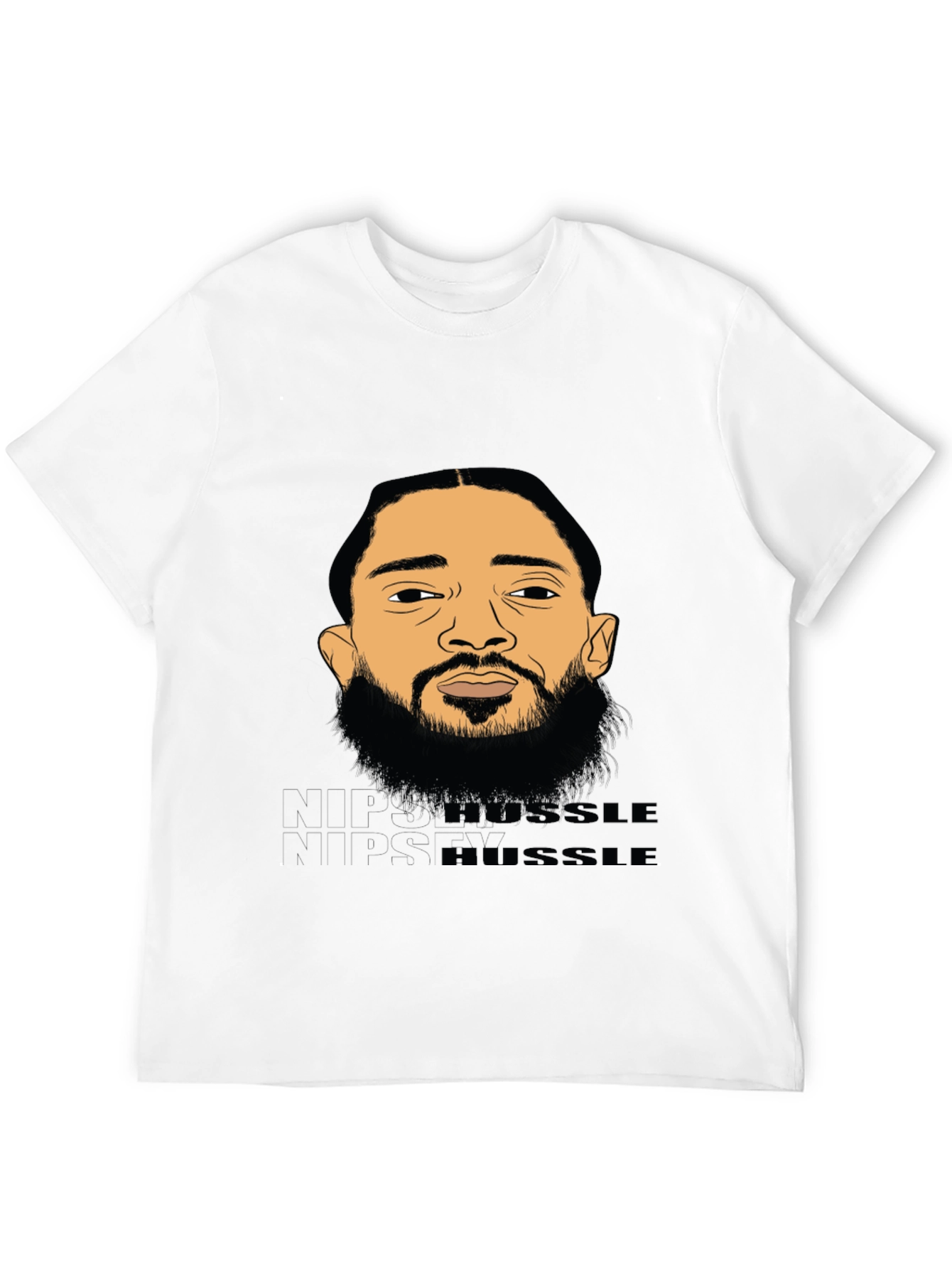 Nipsey Hussle Graphic Print T-Shirt