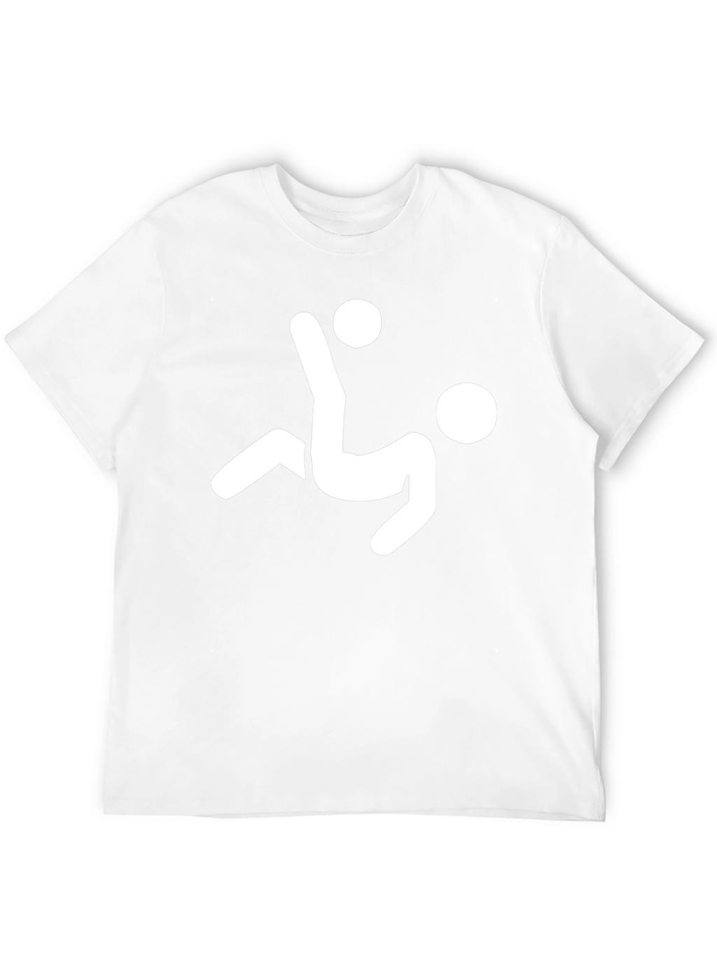 Soccer Bicycle Kick Graphic T-Shirt - Black Cotton Tee