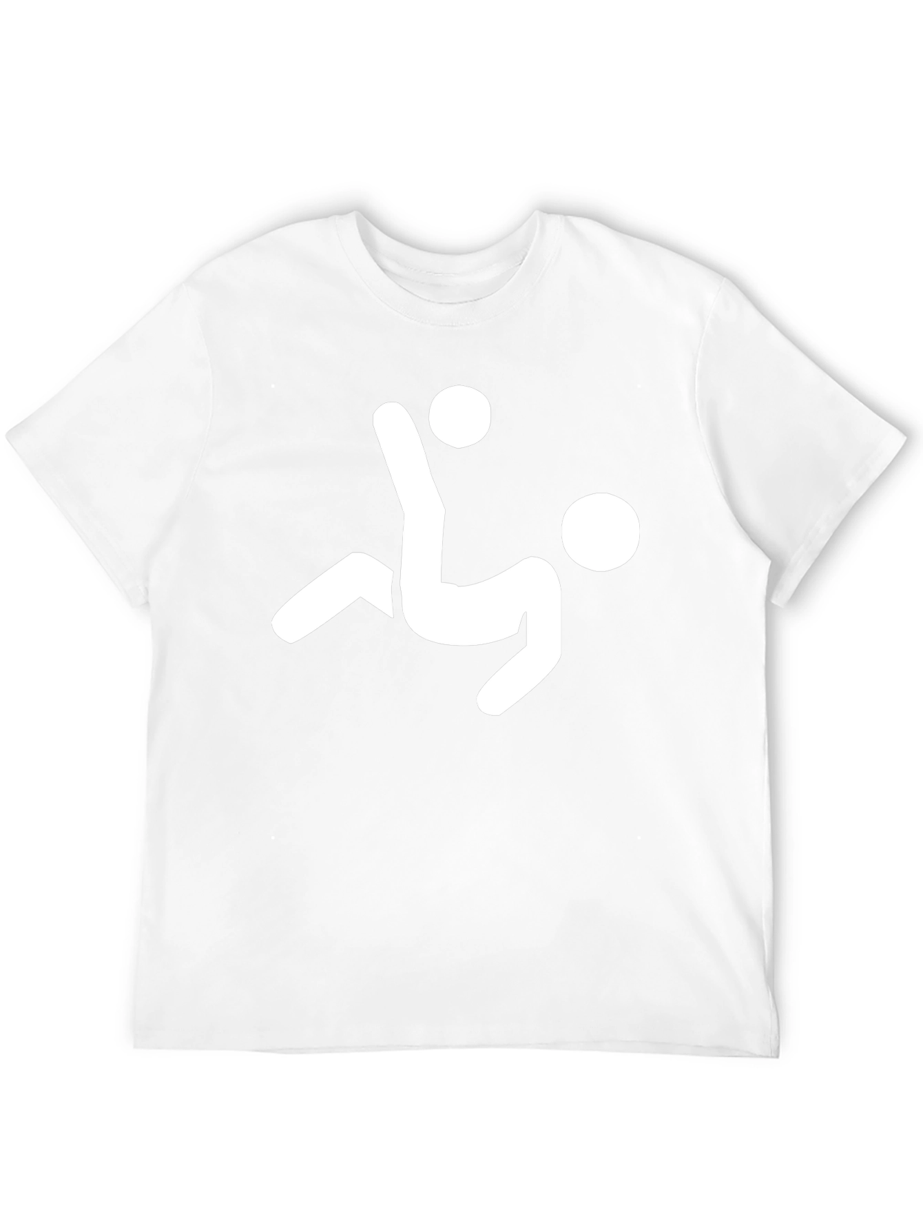 Soccer Bicycle Kick Graphic T-Shirt - Black Cotton Tee