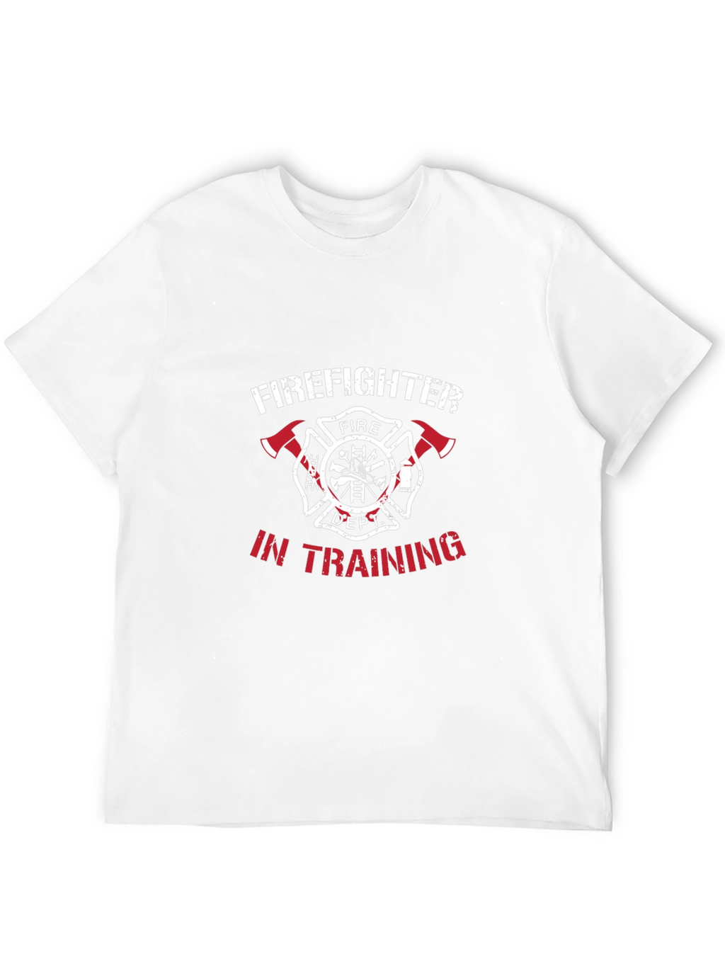 Firefighter In Training Black T-Shirt