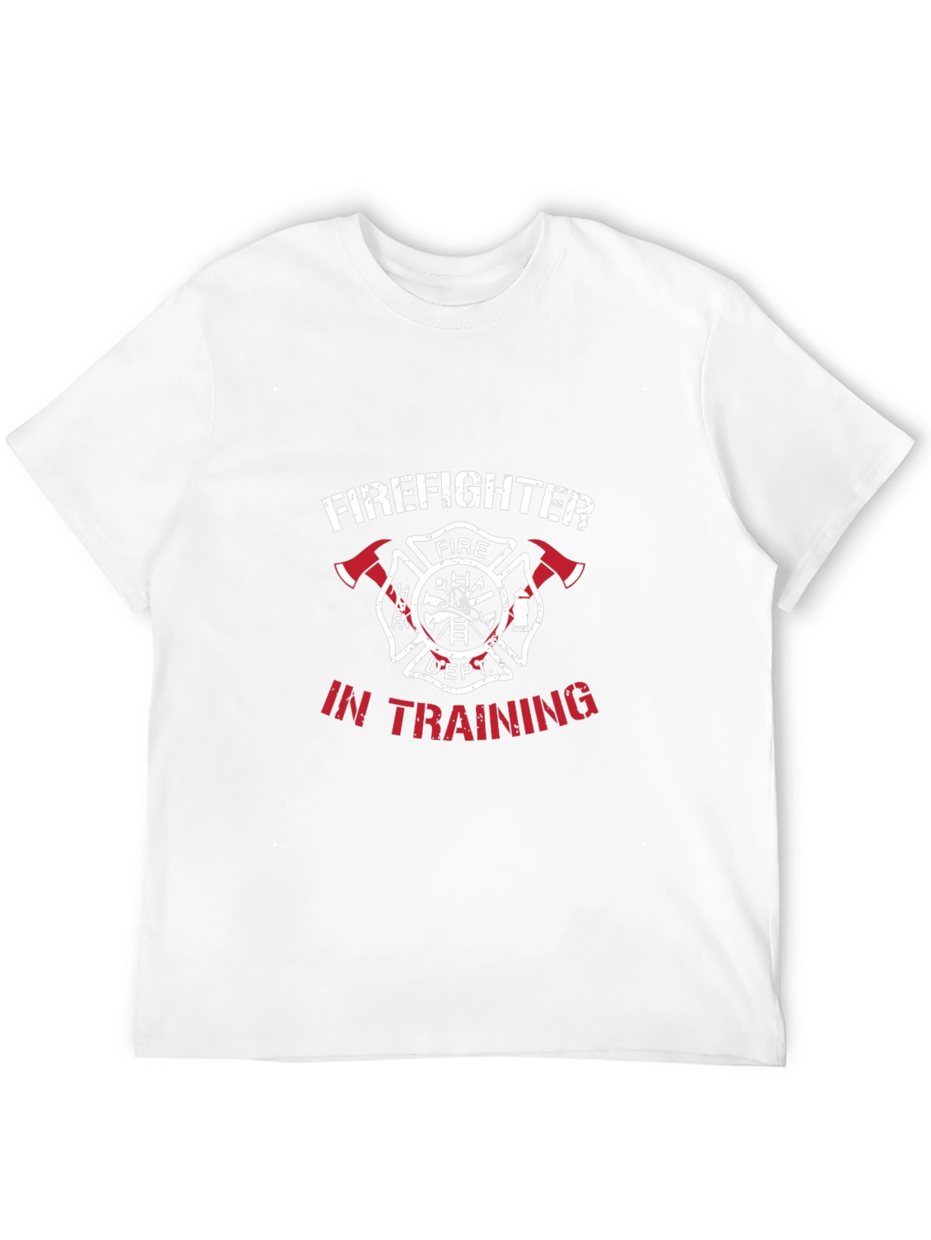Firefighter In Training Black T-Shirt