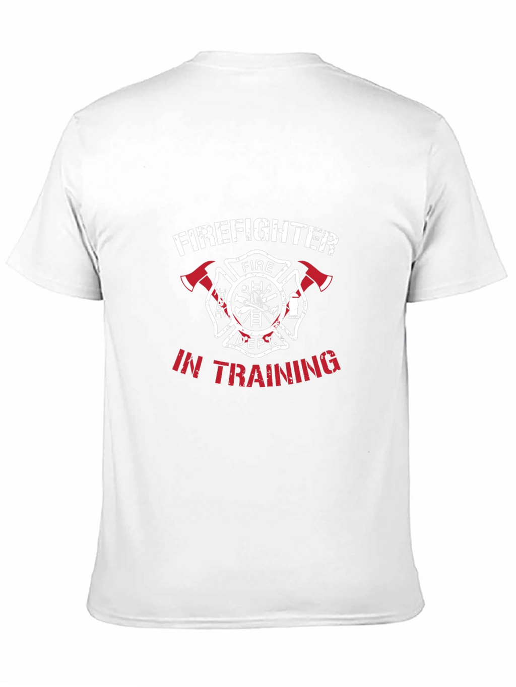 Firefighter In Training Black T-Shirt