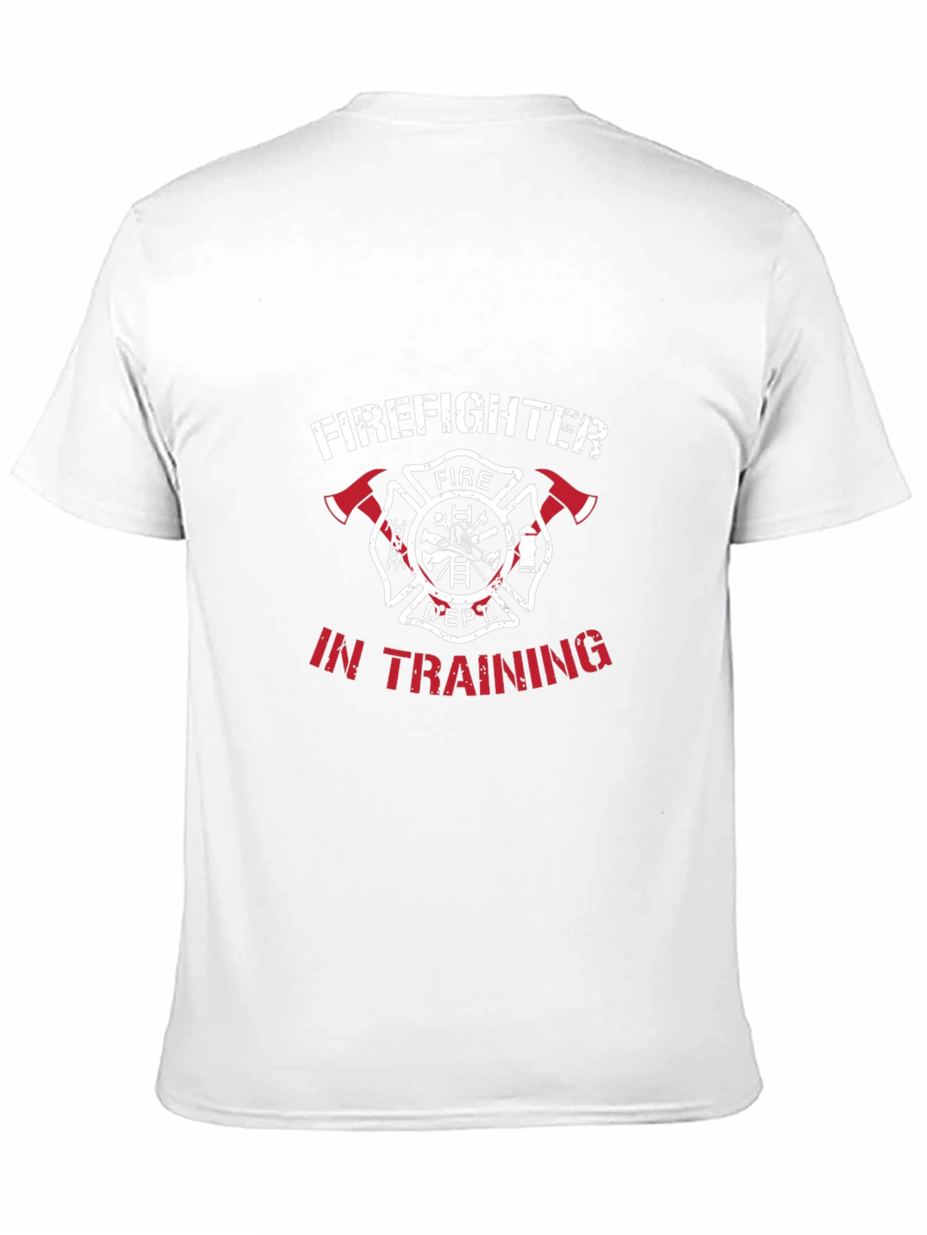 Firefighter In Training Black T-Shirt