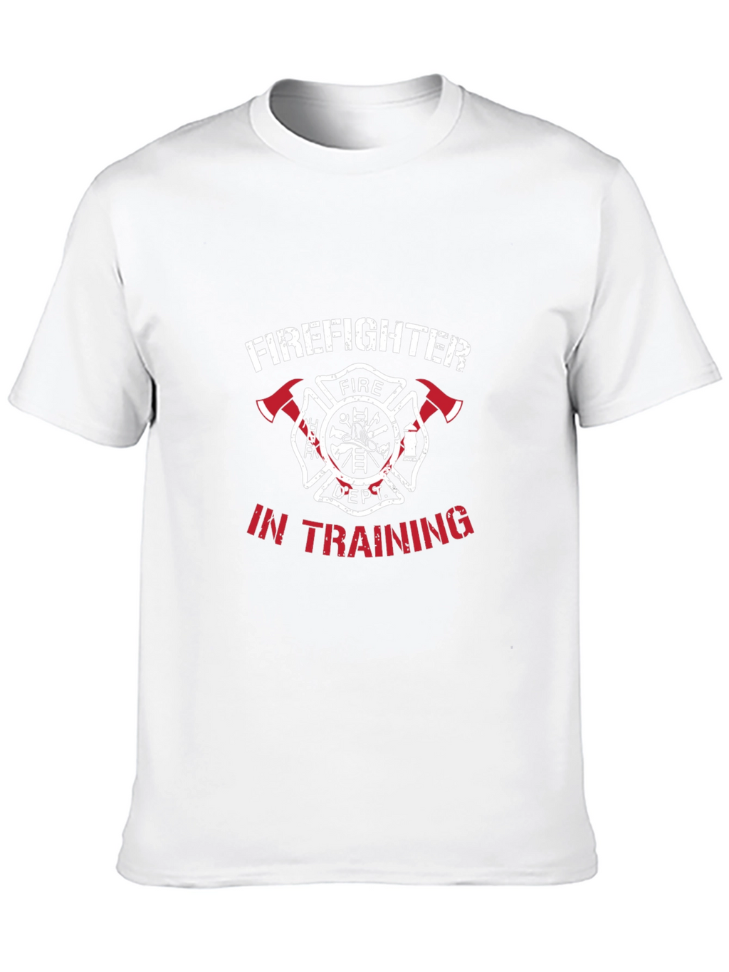 Firefighter In Training Black T-Shirt