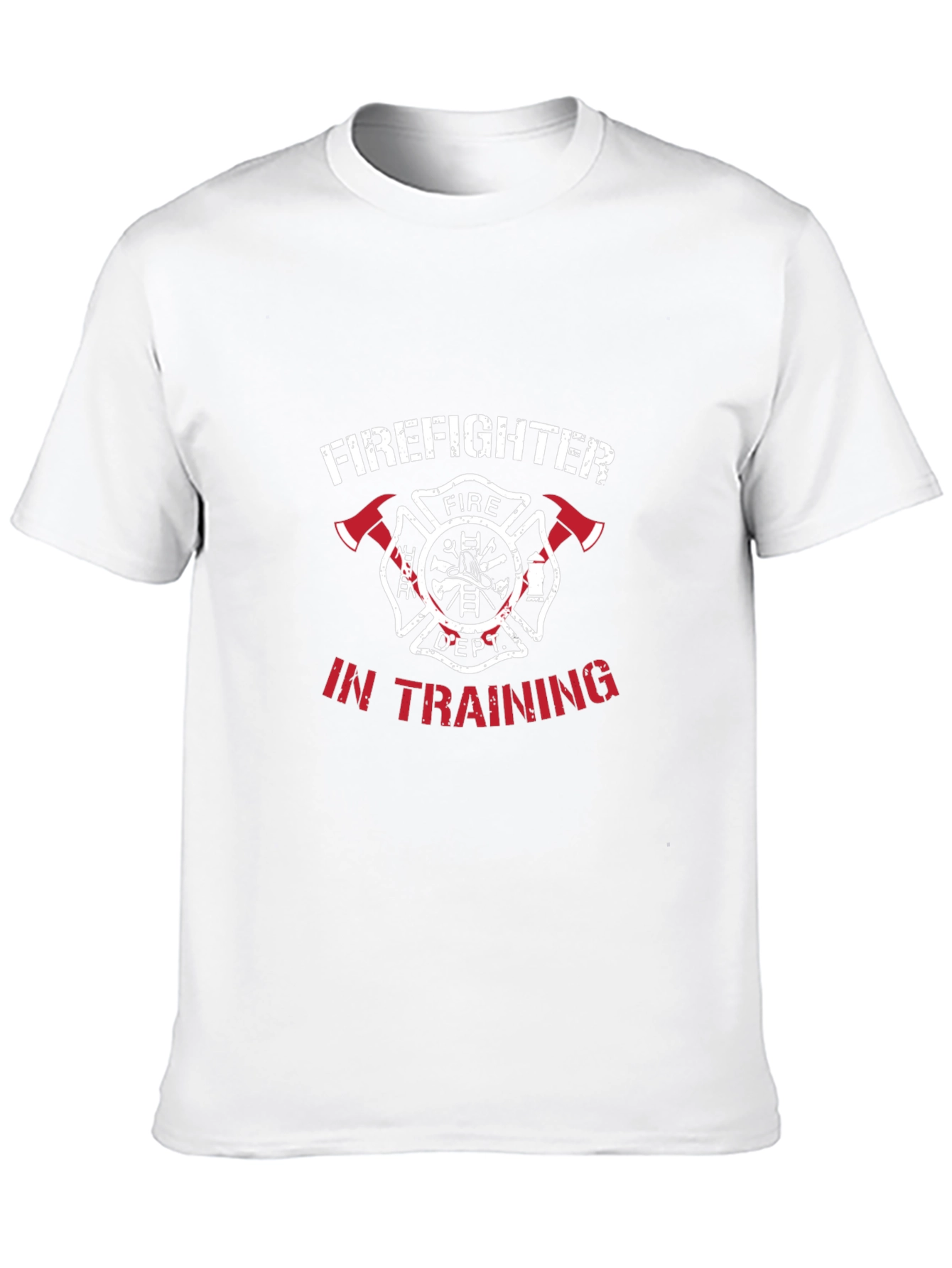 Firefighter In Training Black T-Shirt