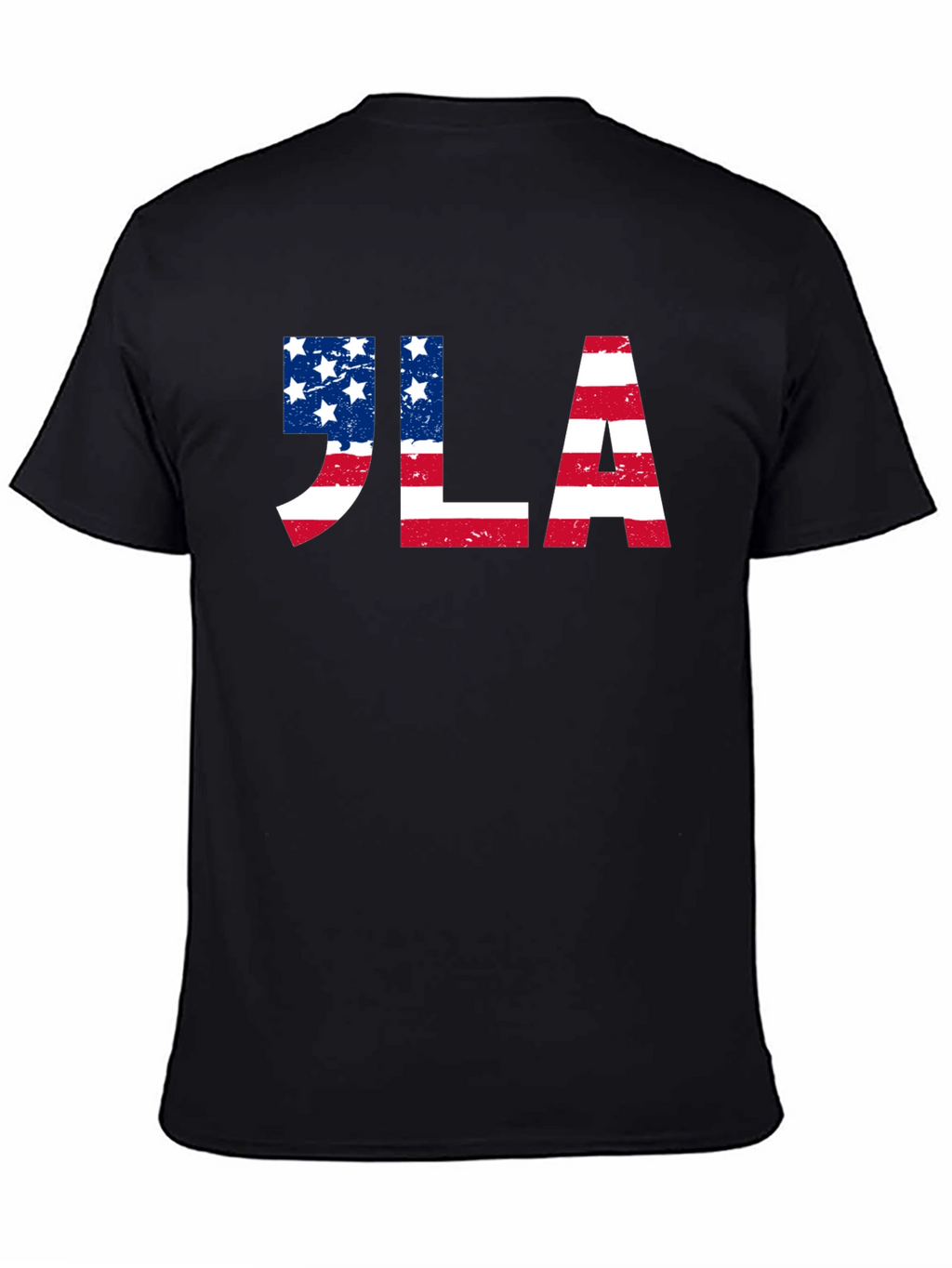 JLA American Flag Graphic Tee - Patriotic Design