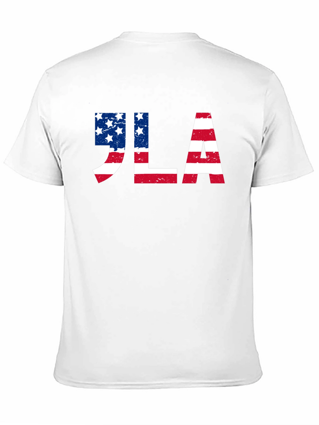 JLA American Flag Graphic Tee - Patriotic Design