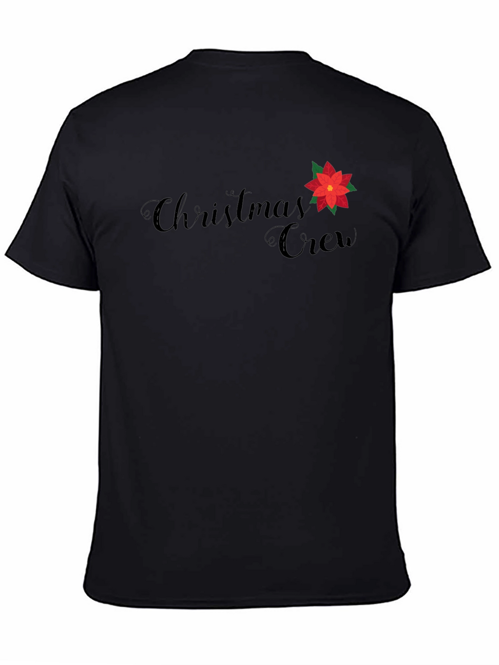Christmas Crew Graphic Tee - Holiday Festive Shirt