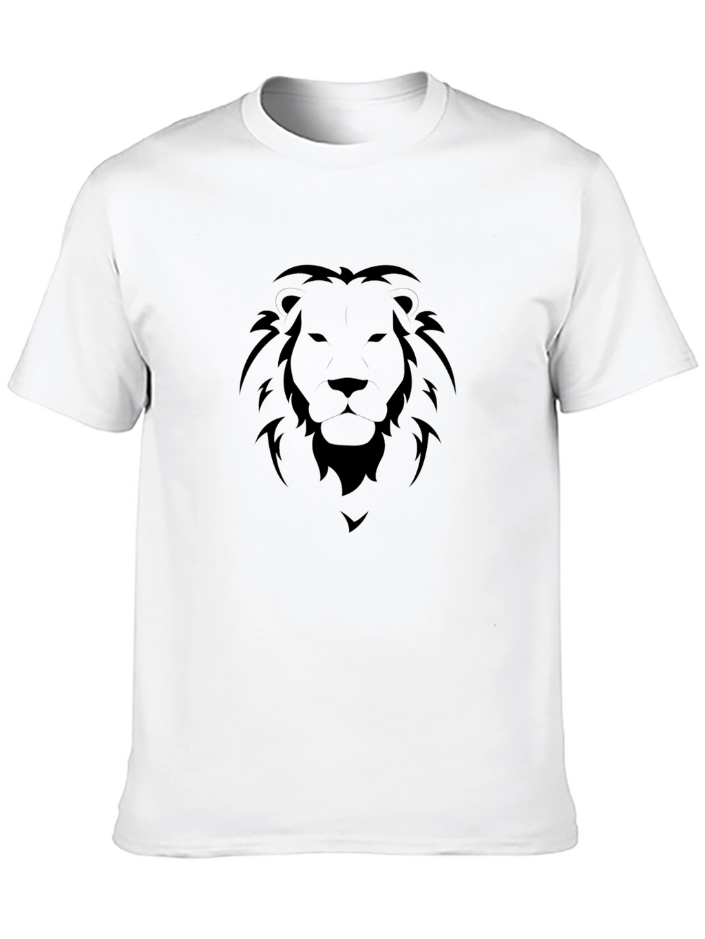 Black Lion Graphic Tee - Stylish & Bold Design