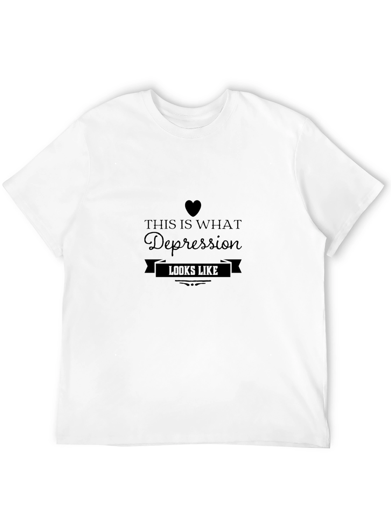 Depression Awareness Graphic T-Shirt