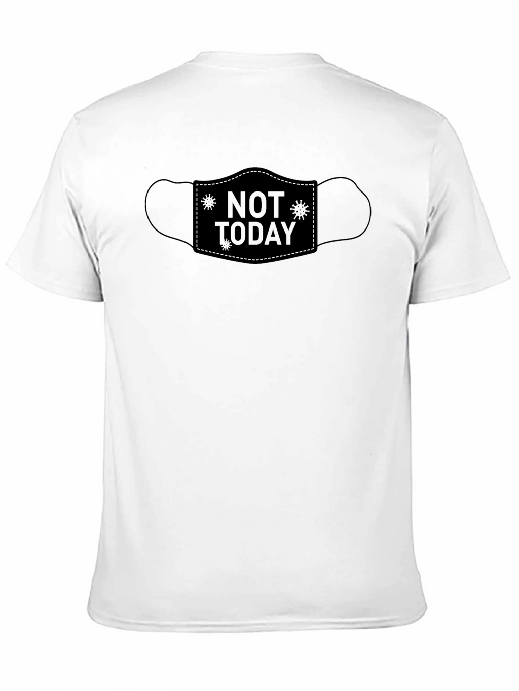Not Today Graphic T-Shirt - Black Cotton Tee
