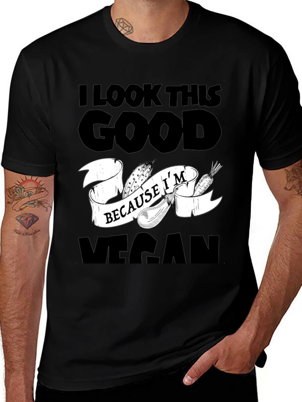 I Look This Good Vegan T-Shirt