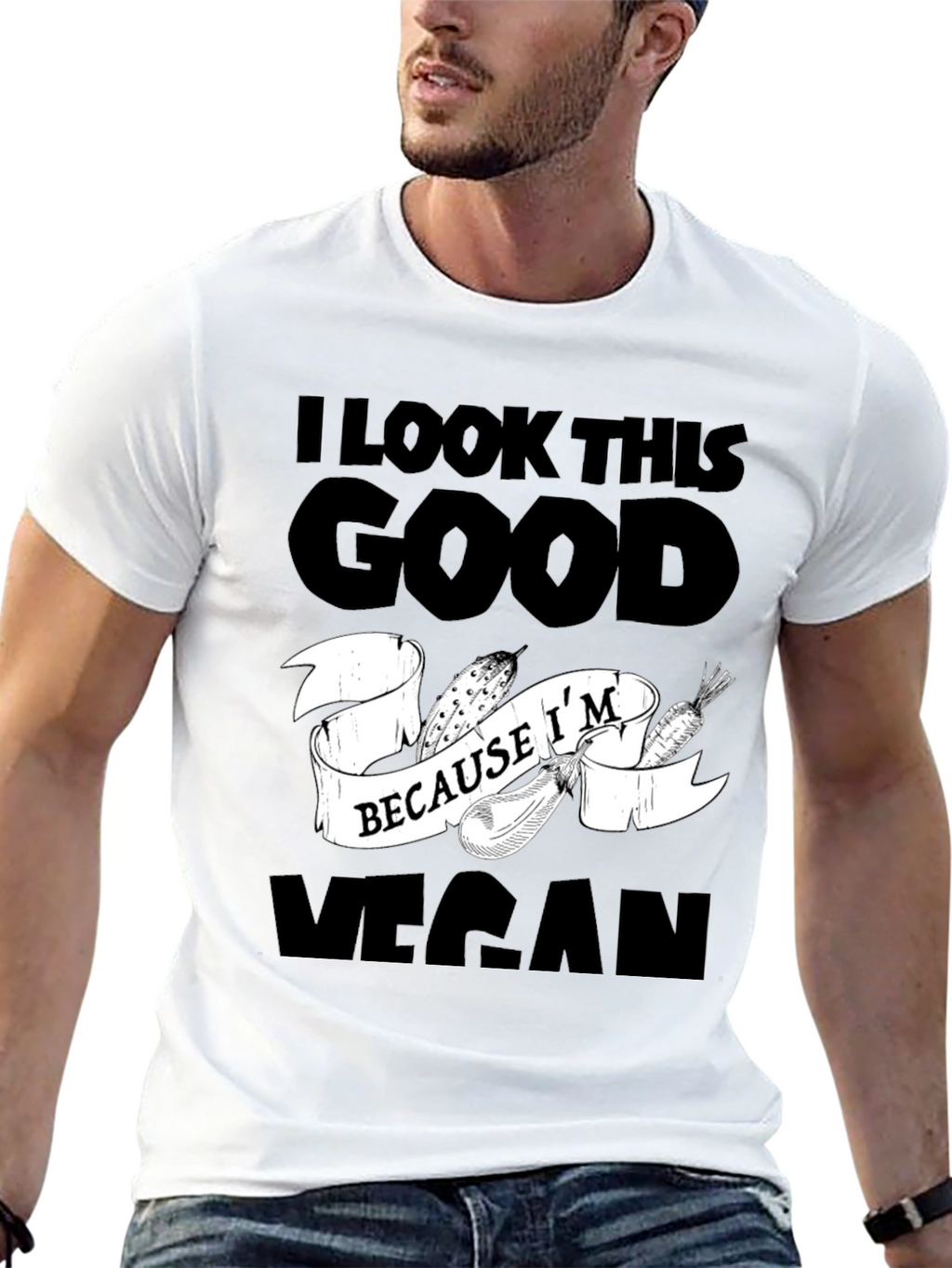 I Look This Good Vegan T-Shirt