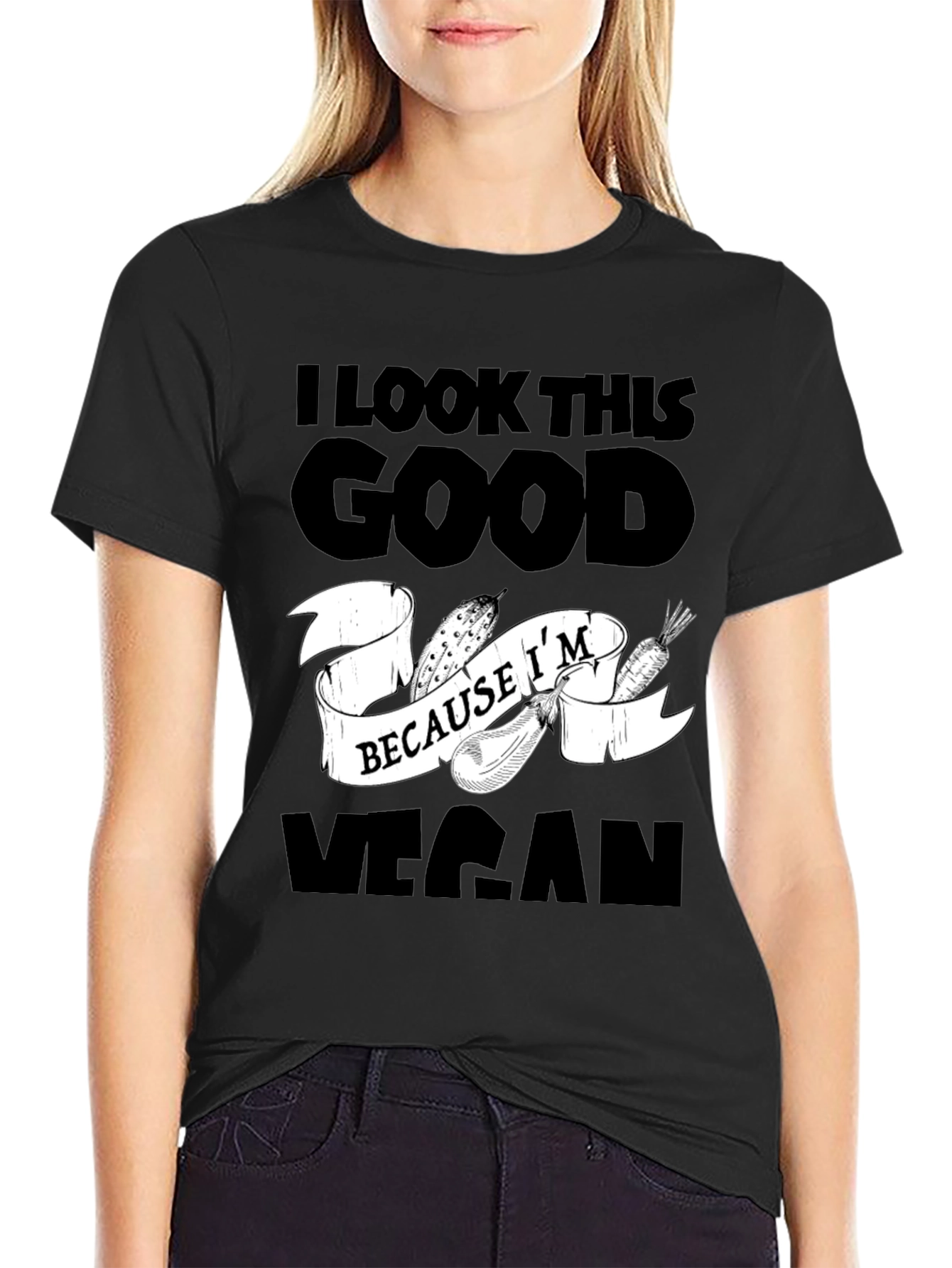 I Look This Good Vegan T-Shirt