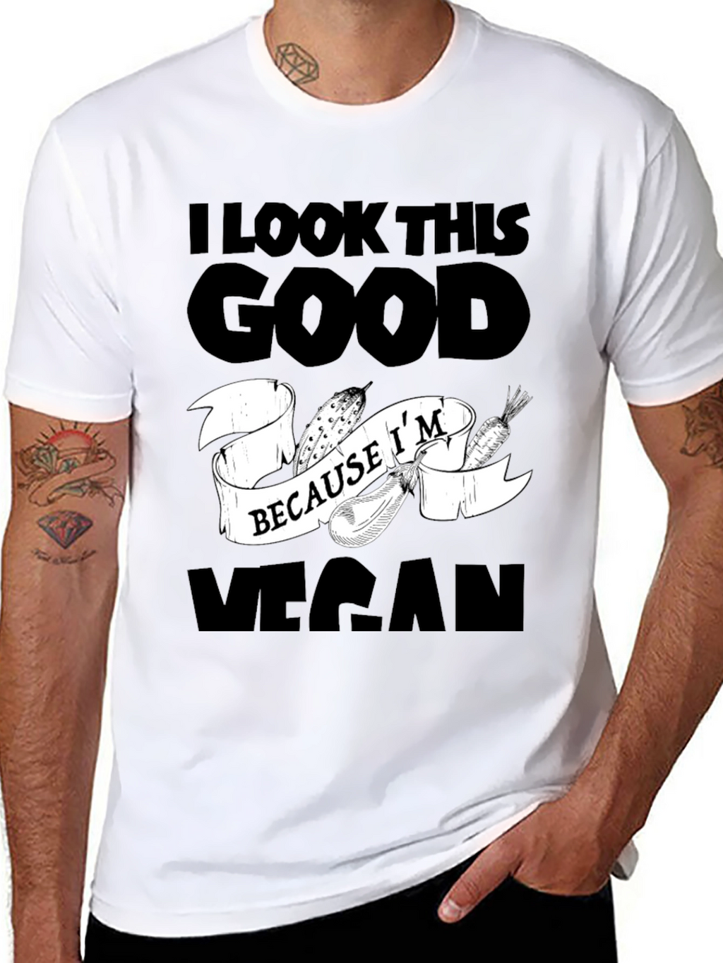 I Look This Good Vegan T-Shirt