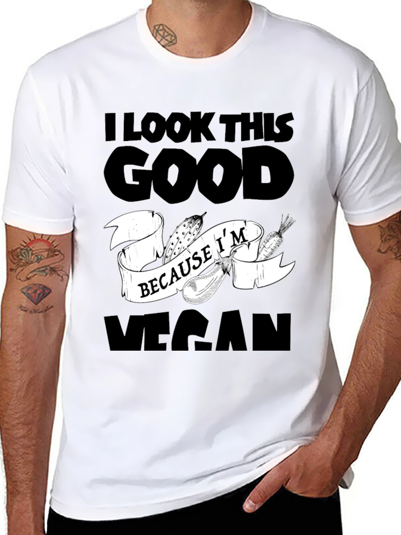 I Look This Good Vegan T-Shirt