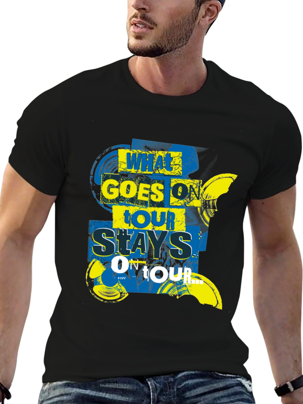 What Goes On Tour Stays On Tour Graphic Tee