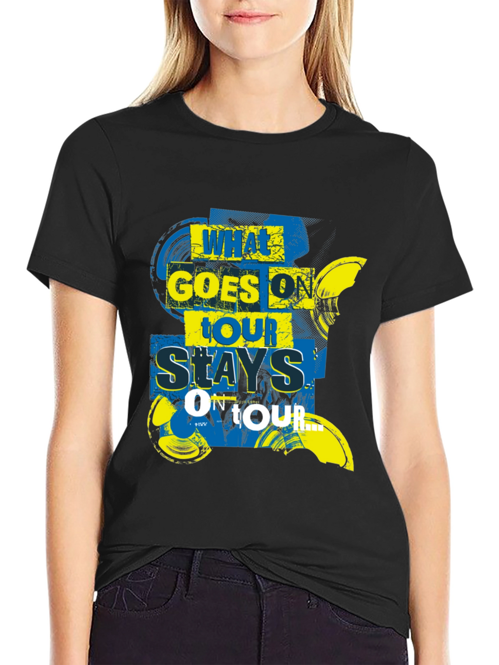 What Goes On Tour Stays On Tour Graphic Tee