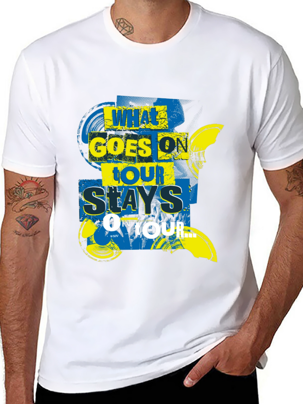 What Goes On Tour Stays On Tour Graphic Tee