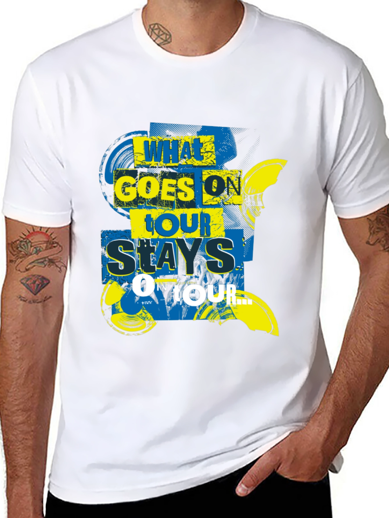 What Goes On Tour Stays On Tour Graphic Tee