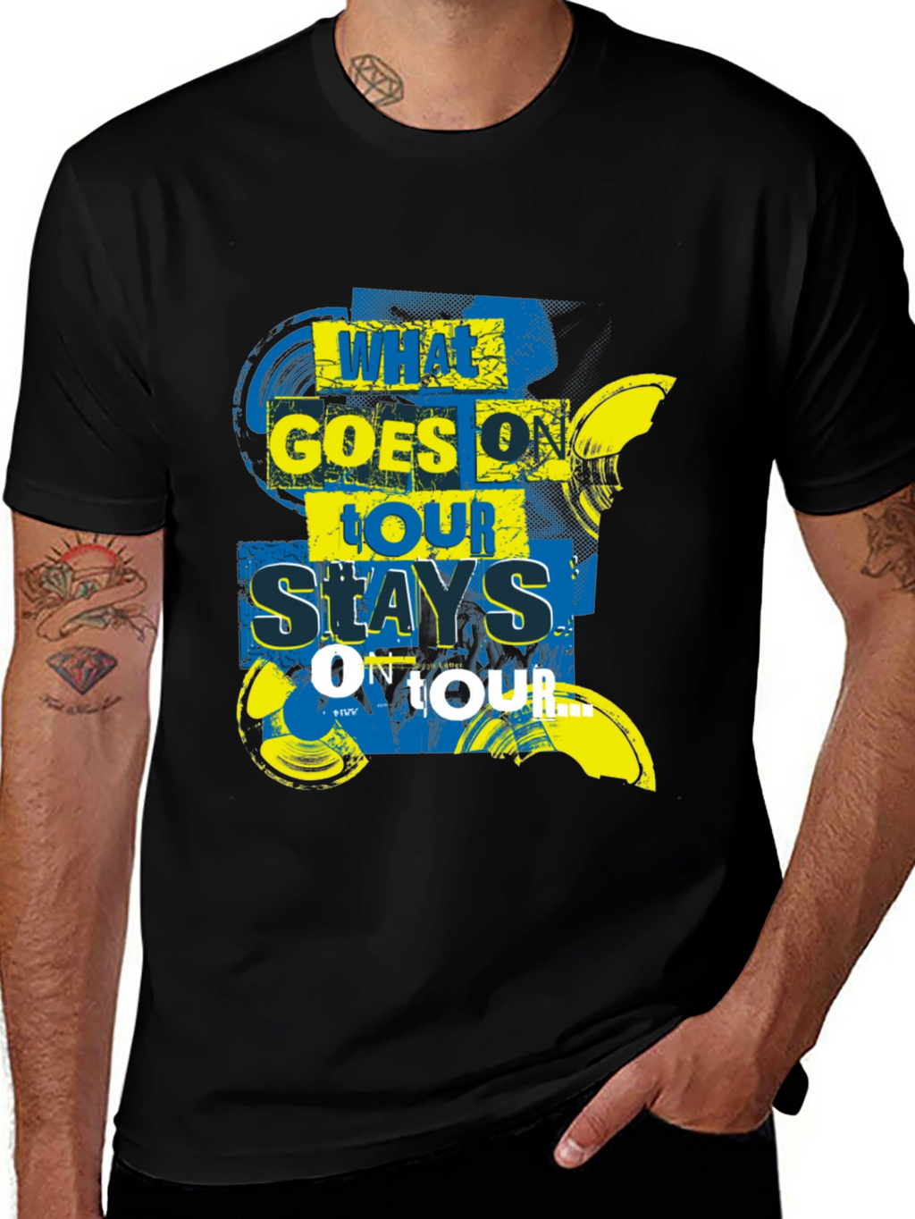What Goes On Tour Stays On Tour Graphic Tee