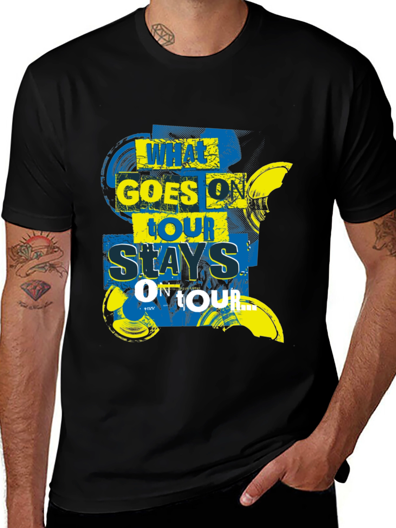 What Goes On Tour Stays On Tour Graphic Tee