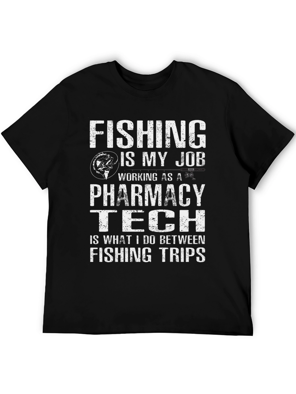 Fishing Pharmacy Tech T-Shirt