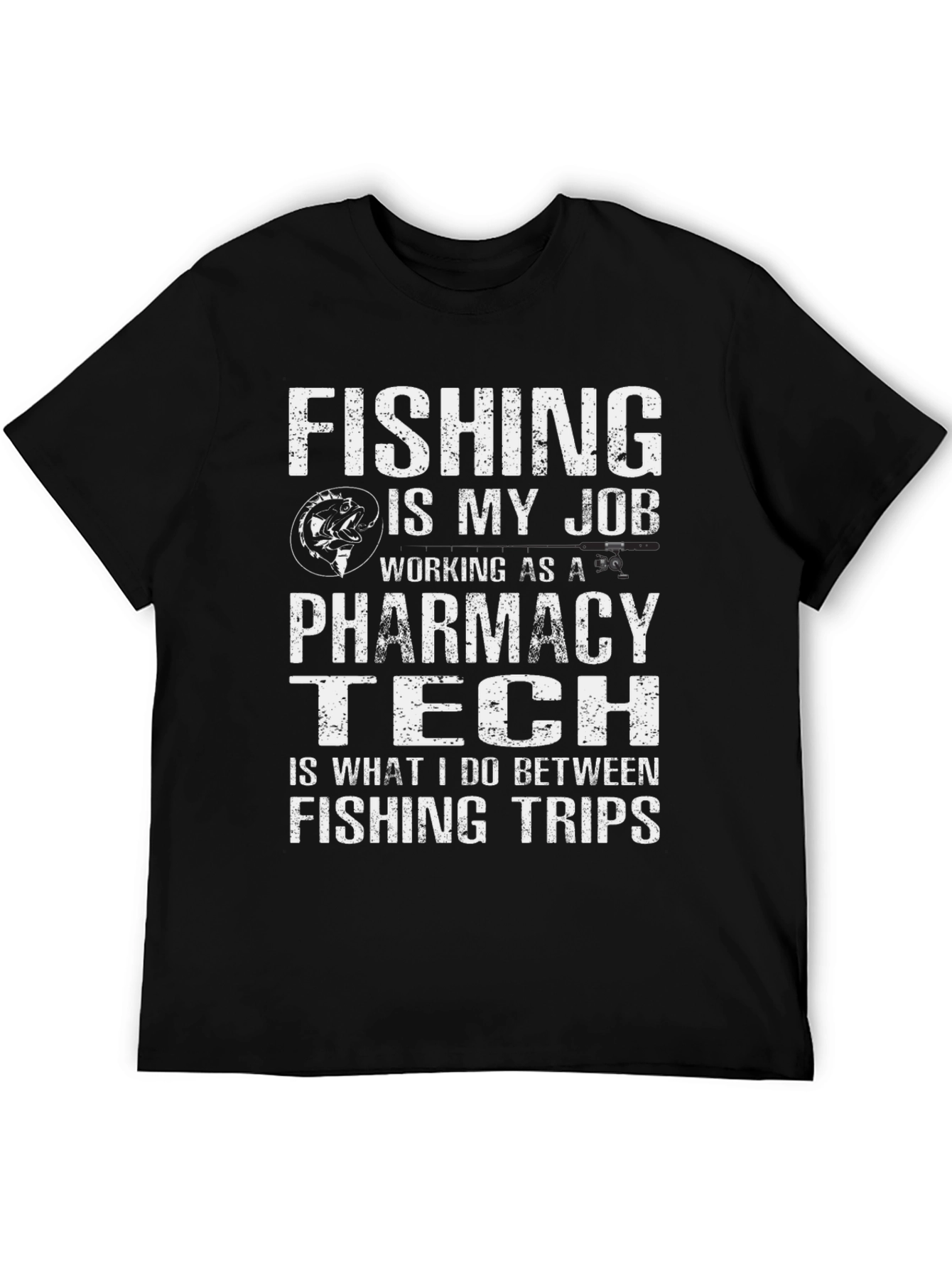 Fishing Pharmacy Tech T-Shirt